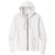 Next Level Unisex White Beach Fleece Full-Zip Hoodie