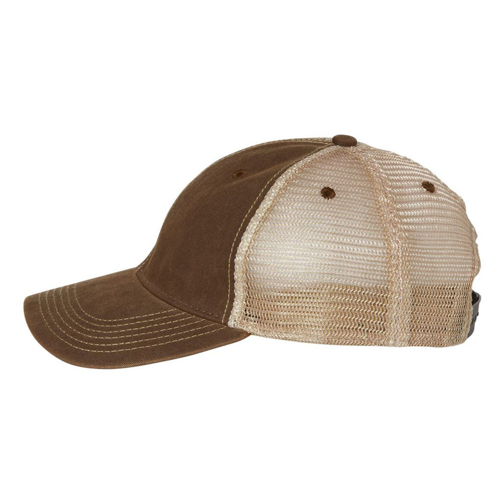 Legacy Brown/Khaki Old Favorite Trucker Cap