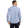 OGIO Men's Metal Blue Heather Commuter Woven Shirt