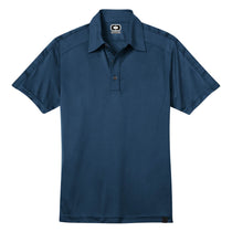 OGIO Men's Blue Indigo Hybrid Polo
