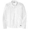 OGIO Men's Bright White Code Stretch Long Sleeve Button-Up