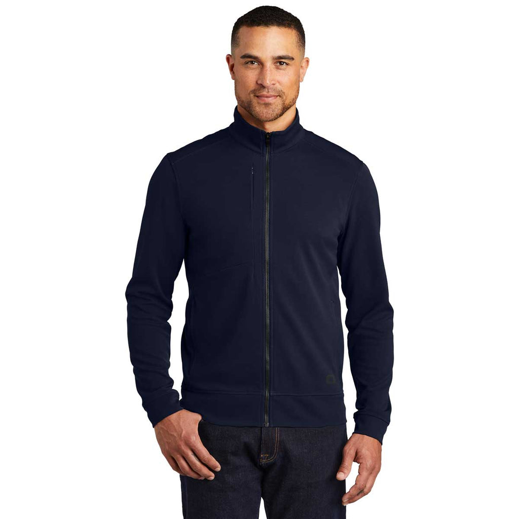 OGIO Men's River Blue Navy Hinge Full-Zip