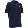 Original Penguin Men's Black Iris Blue Solid Polo