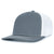 Pacific Headwear Graphite/White/GraphiteContrast Stitch Trucker Pacflex Snapback Cap