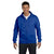 Hanes Men's Deep Royal 7.8 oz. EcoSmart 50/50 Full-Zip Hood