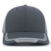 Pacific Headwear Carbon/Silver/Carbon Welded Sideline Cap