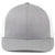 Pacific Headwear Heather Grey/White/Heather Grey Fusion Trucker Cap