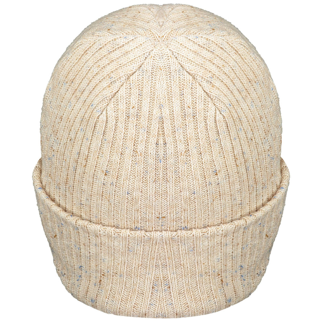 Pacific Headwear Cream Tweed Beanie