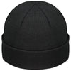 Pacific Headwear Black Fisherman Beanie