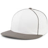 Pacific Headwear White/Graphite Momentum Team Cap