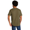 Port & Company Men's Coyote Brown Heather Tri-Blend Tee