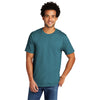 Port & Company Men's Vivid Teal Heather Tri-Blend Tee