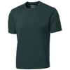 Port & Company Men's Dark Green Performance Tee