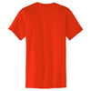 Port & Company Men's Orange Core Blend Pocket Tee