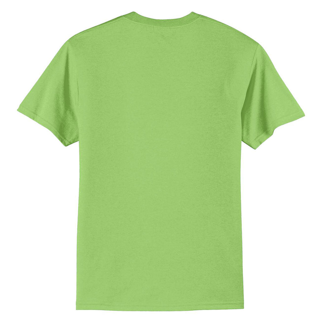 Port & Company Men's Lime Core Blend Tee