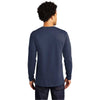 Port & Company Navy Blue Long Sleeve Bouncer Tee