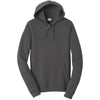 Port & Company Men's Charcoal Fan Favorite Fleece Pullover Hooded Sweatshirt