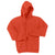 Port & Company Men's Orange Essential Fleece Pullover Hooded Sweatshirt