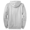 Port & Company Ash Grey Ultimate Full Zip Hooded Sweatshirt