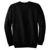 Port & Company Black Ultimate Crewneck Sweatshirt