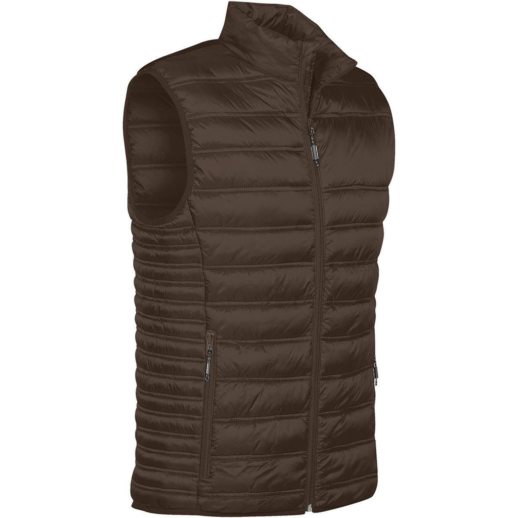 Stormtech Men's Seal Brown Basecamp Thermal Vest