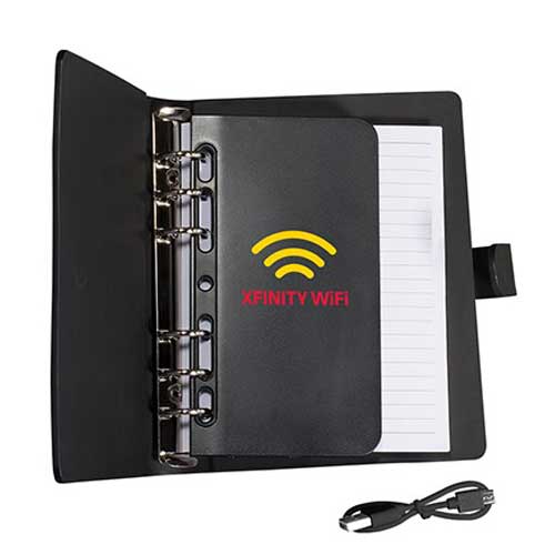 Primeline Black Junior Power Bank Folio