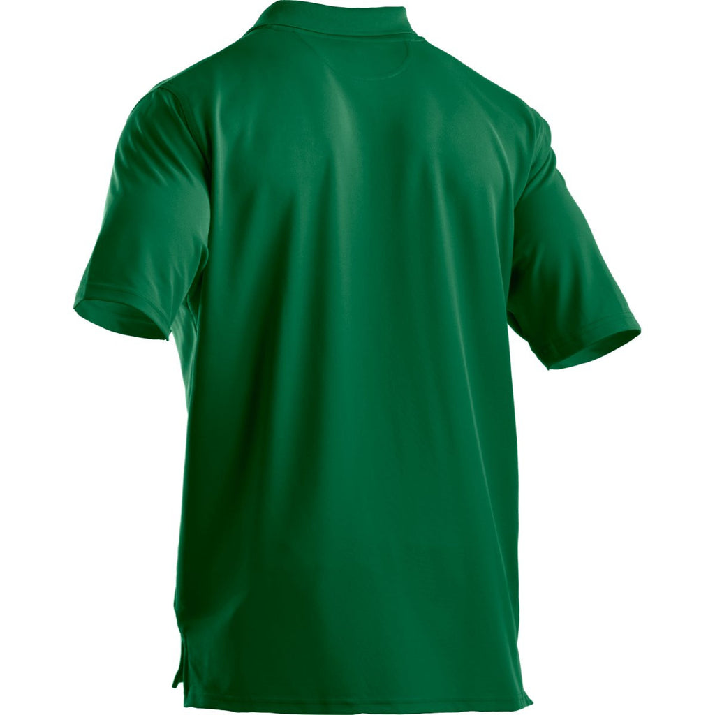 Under Armour Men's Kelly Green Performance Team Polo