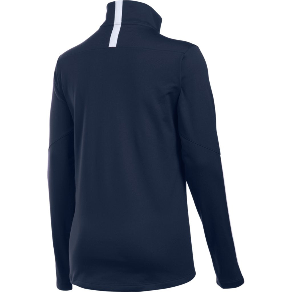 Under Armour Women's Midnight Navy Corporate Qualifier Quarter Zip