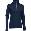 Under Armour Women's Midnight Navy Corporate Qualifier Quarter Zip