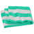 Port Authority Bright Seafoam Value Cabana Stripe Beach Towel