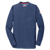 Bulwark Men's Dark Blue iQ FR Long Sleeve Tee