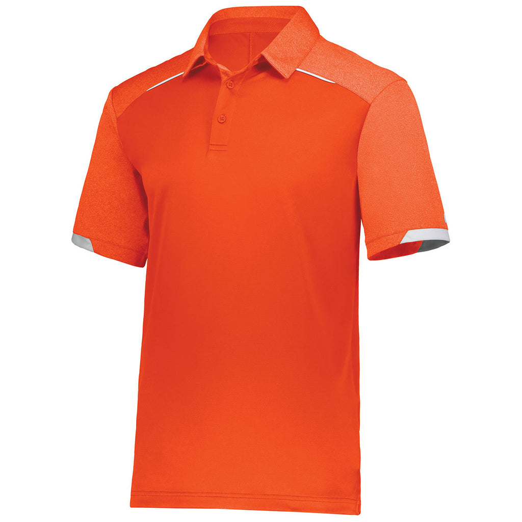 Russell Men's Burnt Orange Legend Polo