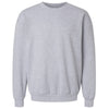 American Apparel Unisex Heather Grey ReFlex Fleece Crewneck Sweatshirt