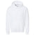 American Apparel Unisex White ReFlex Fleece Hoodie