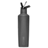 BruMate Matte Grey ReHydration Mini 16oz Water Bottle