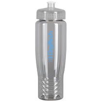QNCH Clear SAHARA 28 oz. Eco-Polyclear Sports Bottle with Push/Pull Lid