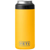 YETI Alpine Yellow Rambler 12 oz Colster Slim Can Cooler