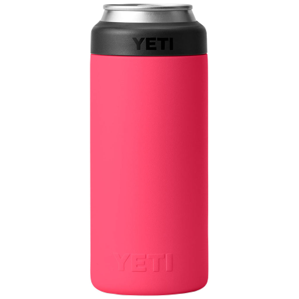 YETI Bimini Pink Rambler 12 oz Colster Slim Can Cooler