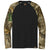 Russell Outdoors Men's Black/ Realtree Edge Realtree Colorblock Performance Long Sleeve Tee