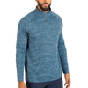 UNRL Men's Dusk Navy Camo Rival Quarter Zip