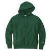 Champion Men's Dark Green Reverse Weave Hooded Sweatshirt