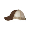 Valucap Brown/Khaki Sandwich Trucker Cap