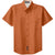 Port Authority Men's Texas Orange/Light Stone Short Sleeve Easy Care Shirt