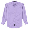 Port Authority Men's Bright Lavender Tall Long Sleeve Easy Care Shirt