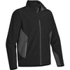 Stormtech Men's Black/Granite Pulse Softshell