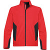 Stormtech Men's True Red/Black Pulse Softshell