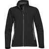 Stormtech Women's Black/Granite Pulse Softshell