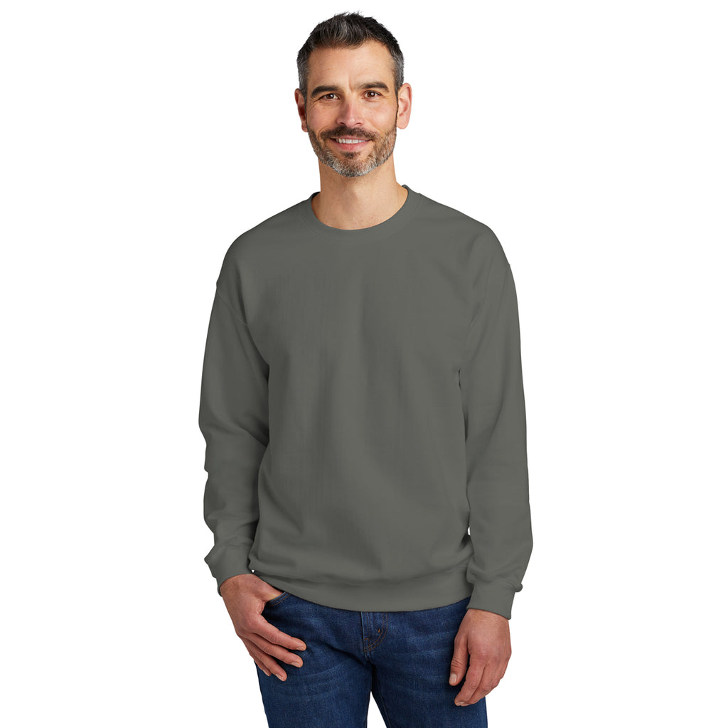 Gildan Men's Charcoal Softstyle Crewneck Sweatshirt