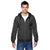 Fruit of the Loom Men's Charcoal Heather 7.2 oz SofSpun Full-Zip Hooded Sweatshirt