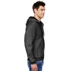 Fruit of the Loom Men's Charcoal Heather 7.2 oz SofSpun Full-Zip Hooded Sweatshirt